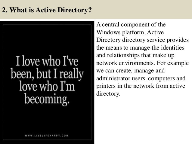 active directory interview questions pdf free